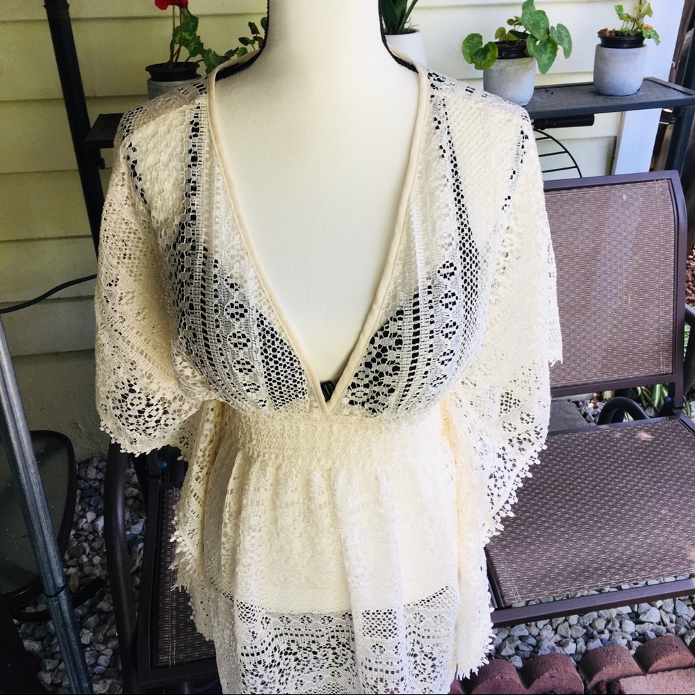 BEACH COVER- UP BEAUTIFUL KIMONO